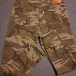 Levi's Camouflage 711 Skinny Jeans